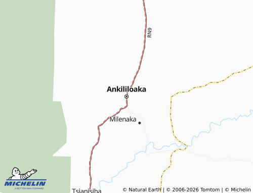 Mapa MICHELIN Ankililoaka - ViaMichelin