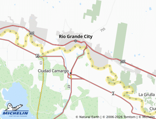 Mappa MICHELIN Infonavit Nuevo Camargo - ViaMichelin