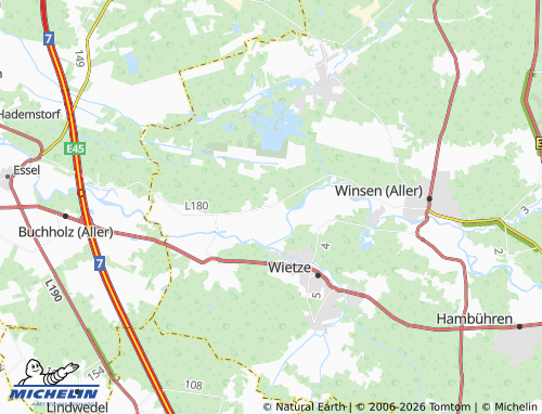 Mapa MICHELIN Bannetze - ViaMichelin