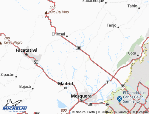 Mapa MICHELIN Chauta - ViaMichelin