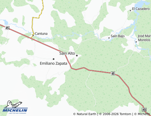 MICHELIN Las Pilas map - ViaMichelin