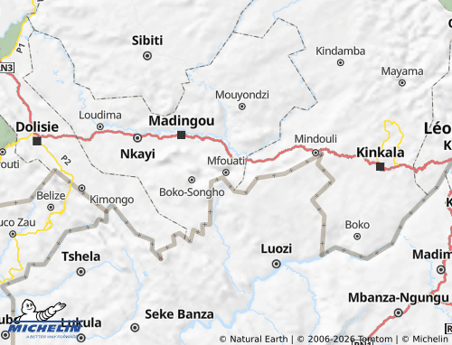 Mapa MICHELIN Mfouati - ViaMichelin