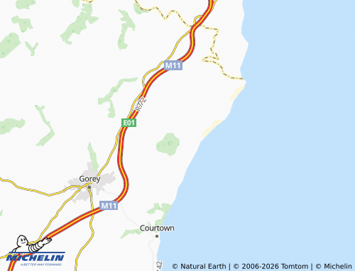 Mappa MICHELIN Tara Hill - ViaMichelin