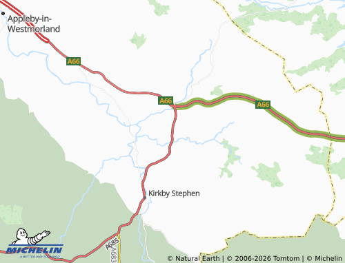 MICHELIN Brough Sowerby map - ViaMichelin