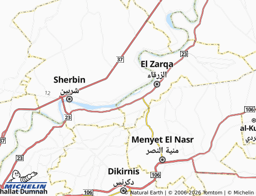 Mapa MICHELIN al-Za'atirah - ViaMichelin