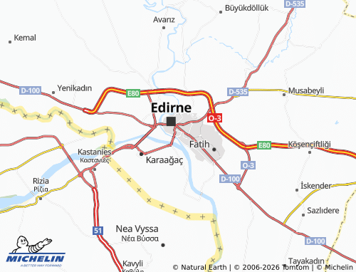 Mappa MICHELIN Talatpaşa - ViaMichelin