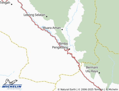 MICHELIN Talang Ratu map - ViaMichelin