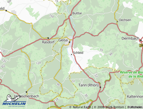 Mapa MICHELIN Schleid - ViaMichelin