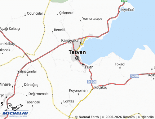 Mappa MICHELIN Tuğ - ViaMichelin