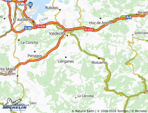 Mapa MICHELIN Rucandio - ViaMichelin