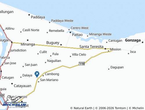 Mappa MICHELIN Alucao Weste - ViaMichelin