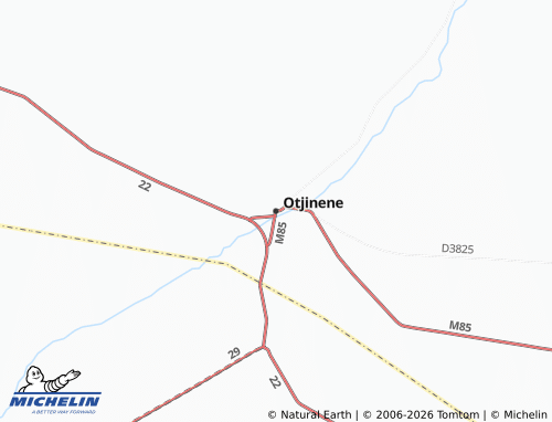 MICHELIN Otjinene map - ViaMichelin