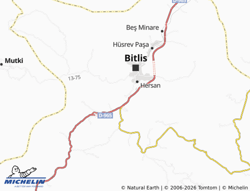 Mapa MICHELIN Yolyazı - ViaMichelin