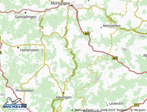 MICHELIN Bichishausen map - ViaMichelin