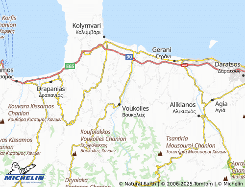 MICHELIN-Landkarte Koulkouthiana - ViaMichelin
