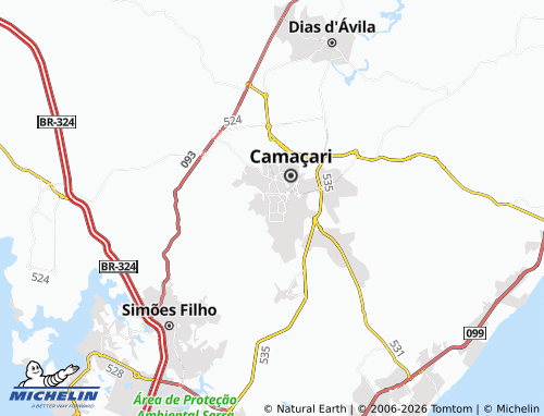 Carte MICHELIN Nova Aliança-PHOC I - ViaMichelin