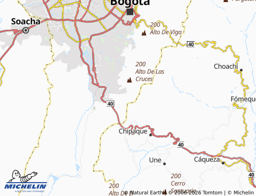 Carte MICHELIN Las Violetas Rural - ViaMichelin