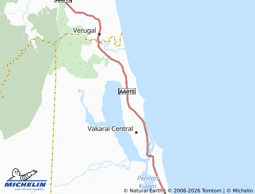 Mappa MICHELIN Ammanthanaveli - ViaMichelin