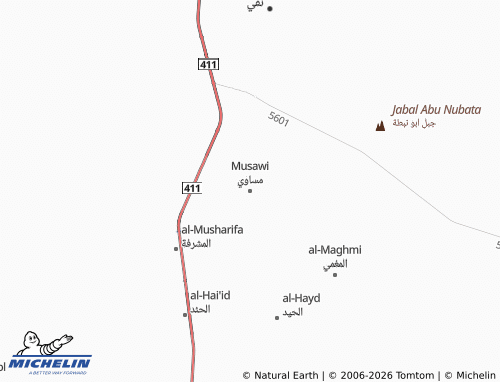 MICHELIN Musawi map - ViaMichelin