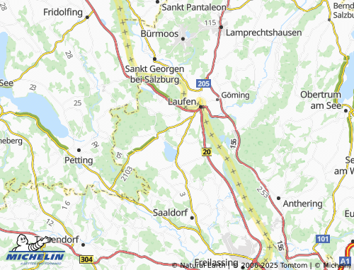 MICHELIN-Landkarte Moosham - ViaMichelin