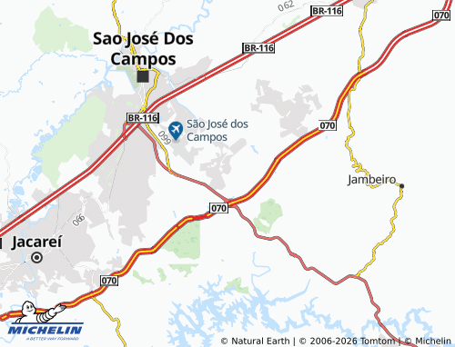 Mapa MICHELIN Terra Brasilis - ViaMichelin
