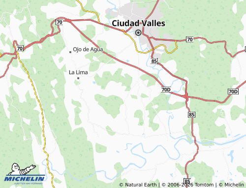 MICHELIN-Landkarte El Azulejo - ViaMichelin