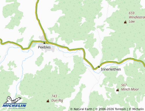Carte MICHELIN Kirkburn - ViaMichelin