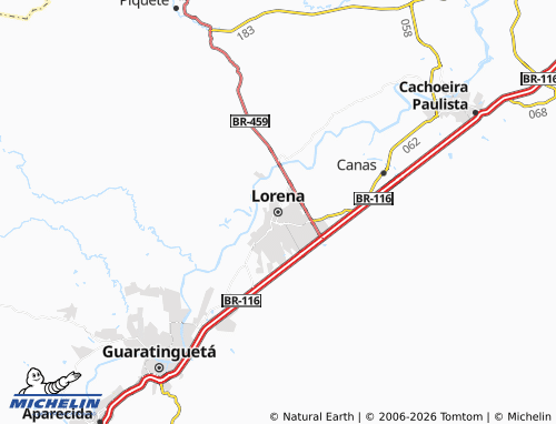 Mappa MICHELIN Lorena - ViaMichelin