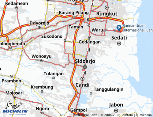 Mapa MICHELIN Entalsewu - ViaMichelin