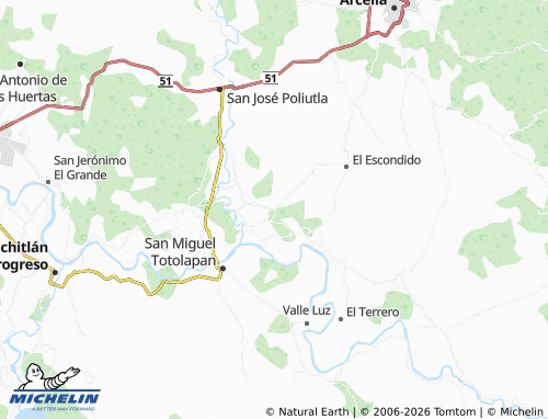 Mappa MICHELIN El Aguaje - ViaMichelin