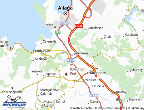 Mappa MICHELIN Şehitkemal - ViaMichelin
