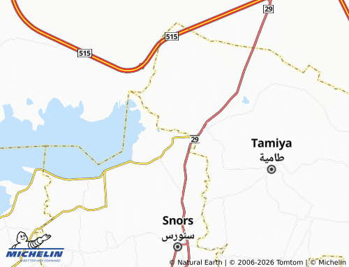 Mappa MICHELIN Ezbat al-'Arab - ViaMichelin