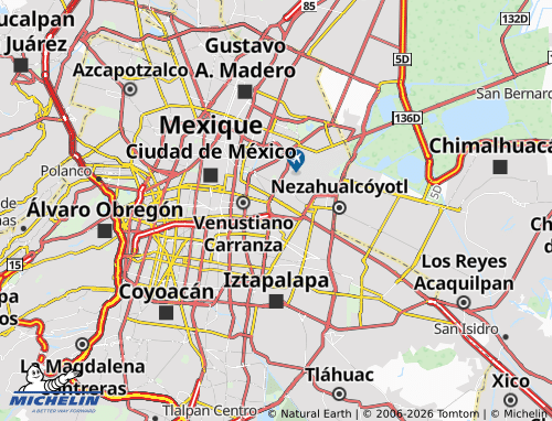 Mapa MICHELIN Ignacio Zaragoza - ViaMichelin