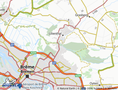 Carte MICHELIN Borgfeld - ViaMichelin