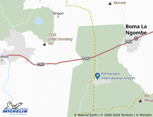 Mapa MICHELIN Kingor - ViaMichelin