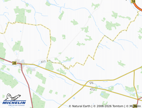 Mapa MICHELIN Blåhøj Kirkeby - ViaMichelin