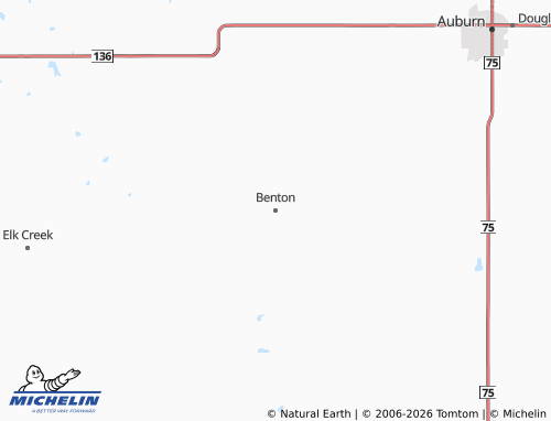 Carte MICHELIN Benton - ViaMichelin