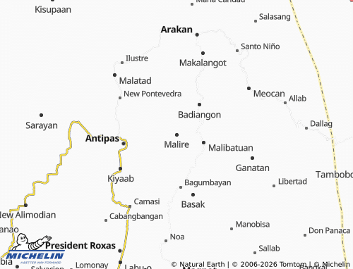 MICHELIN Malire map - ViaMichelin
