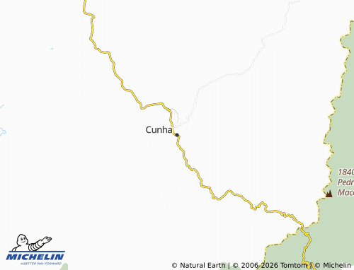 Mapa MICHELIN Cunha - ViaMichelin