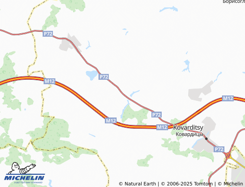 MICHELIN Afanasovo map - ViaMichelin