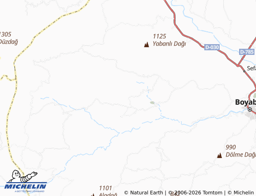 Mappa MICHELIN Arıoğlu - ViaMichelin