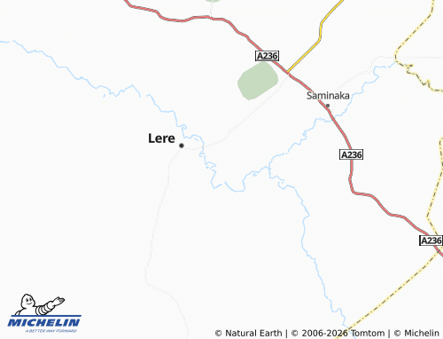 MICHELIN Damou map - ViaMichelin