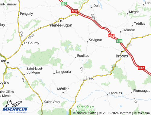 MICHELIN Rouillac map - ViaMichelin