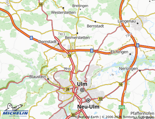 Mapa MICHELIN Jungingen - ViaMichelin