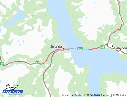 Kaart MICHELIN Stranda - ViaMichelin