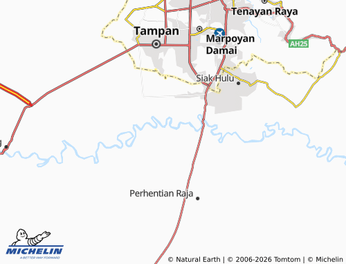 Mapa MICHELIN Teluk Kenidai - ViaMichelin