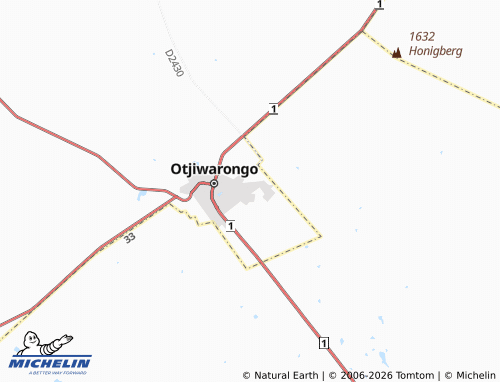 Mappa MICHELIN Orwetoveni Extension 5 - ViaMichelin
