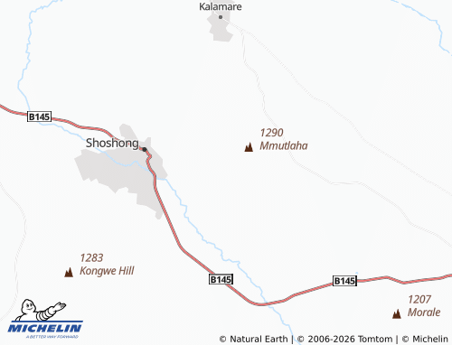 Mapa MICHELIN Mmutlana - ViaMichelin