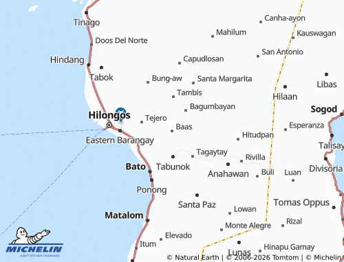 MICHELIN Baas map - ViaMichelin