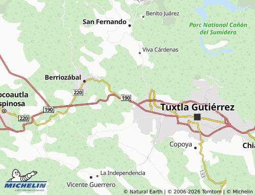 Mapa MICHELIN Militar El Sabino - ViaMichelin